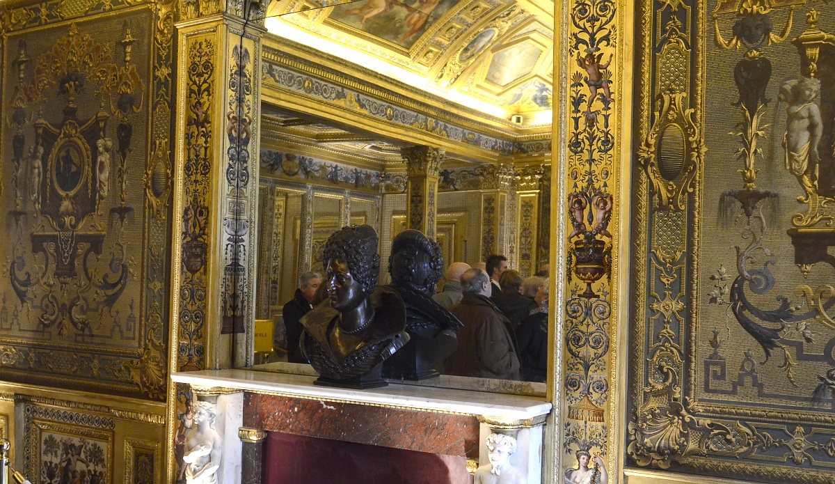 20130215_150140_Senat_GCG1788.JPG - Visite du Sénat; Salle du livre d'or; Buste de Marie de Médicis    15/02/2013 15h01 G. Gadaud © Les Amis de la Creuse - Les Creusois de Paris   