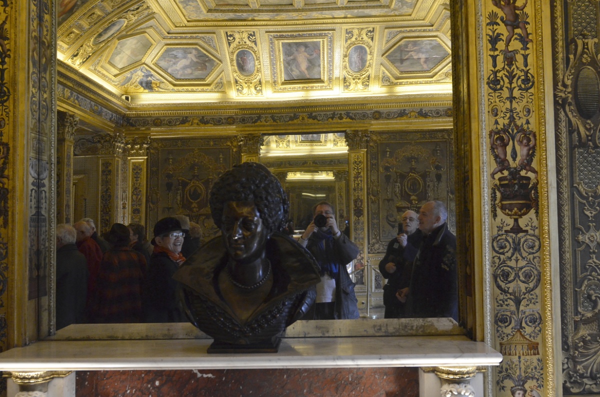 20130215_150239_Senat_GCG1791.JPG - Visite du Sénat; Salle du livre d'or; Buste de Marie de Médicis    15/02/2013 15h02 G. Gadaud © Les Amis de la Creuse - Les Creusois de Paris   