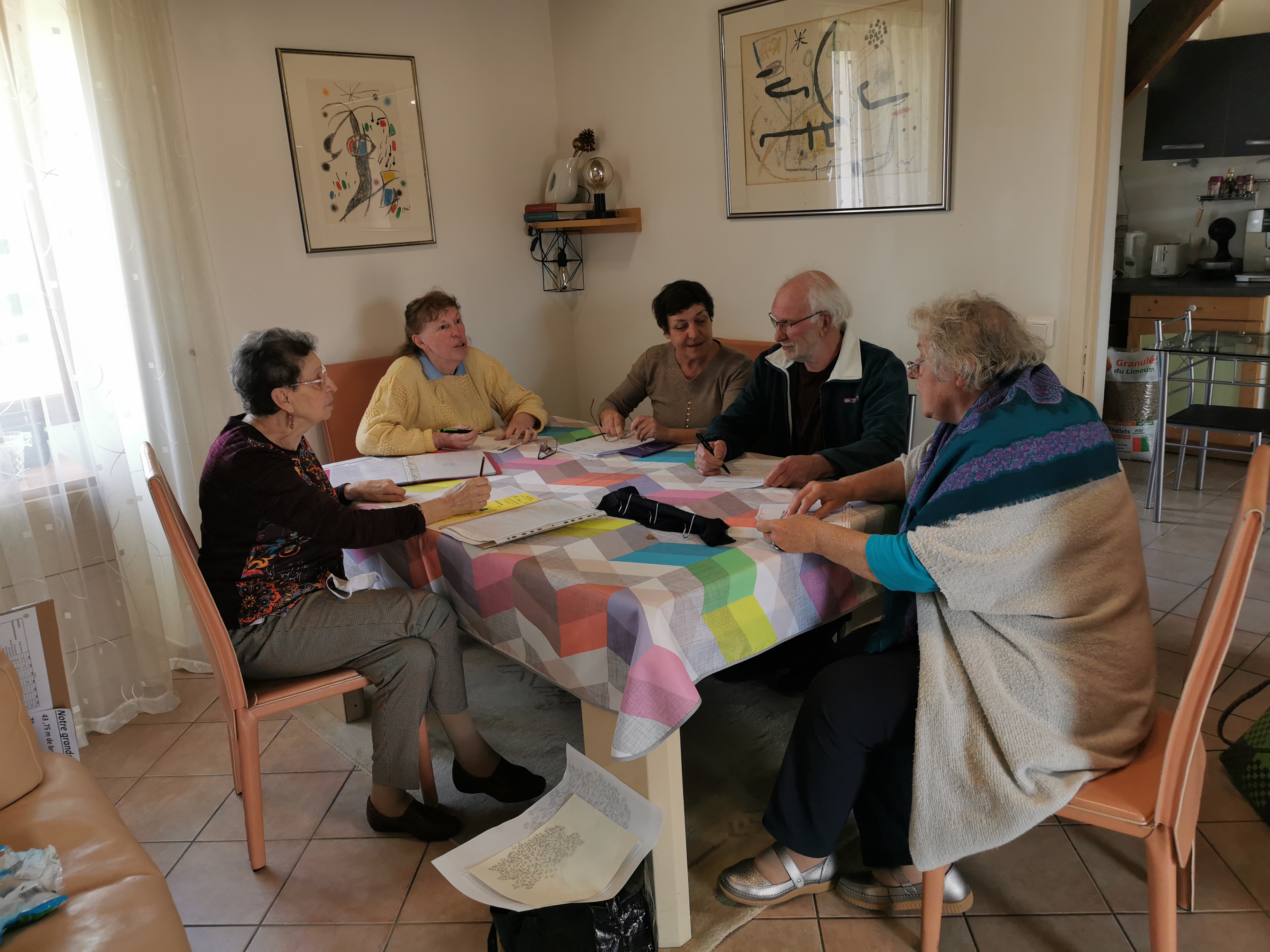 comité de pilotage de 5 membres