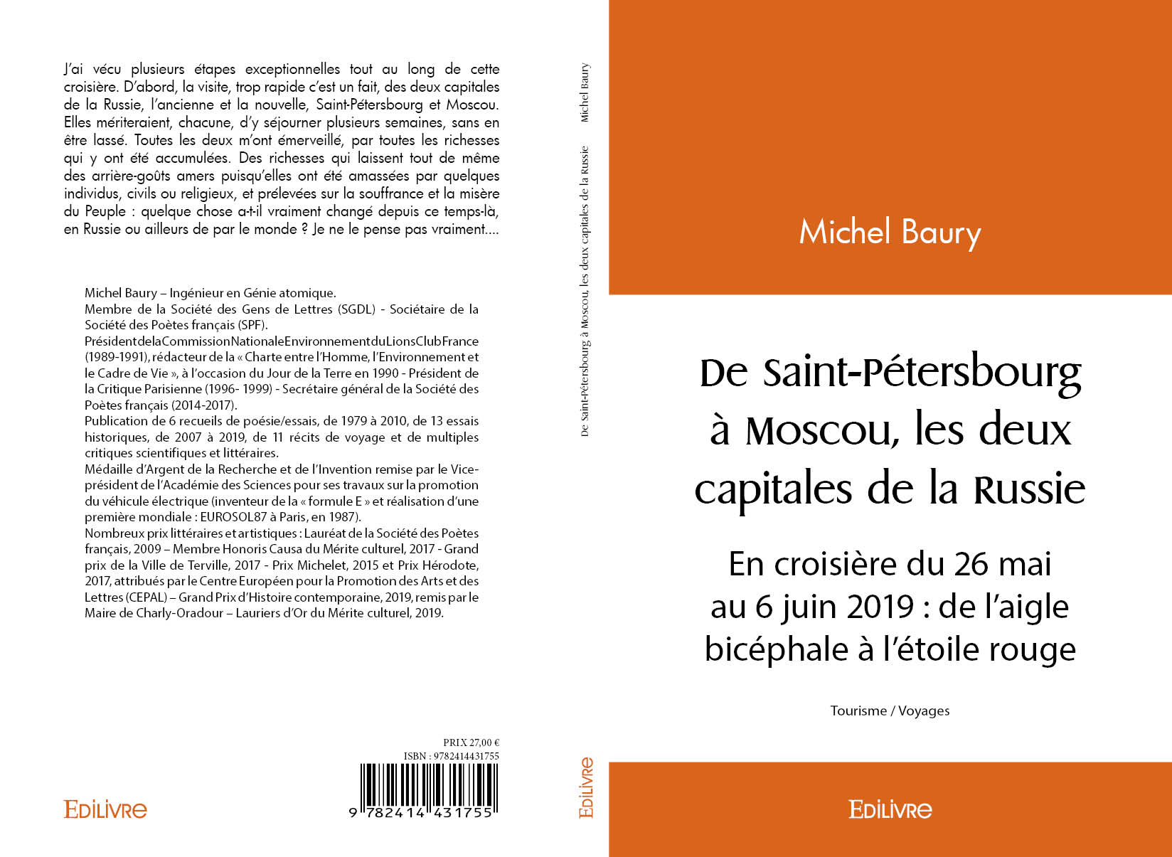 M BAURY - DE SAINT-PÉTERSBOURG À MOSCOU, LES DEUX CAPITALES DE LA RUSSIE