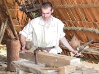 20160611 154331 Guedelon GCG 1771  Visite château de Guédelon    Nikon D7000 11/06/2016 15:43 Gérard Gadaud © Amis de la Creuse - Creusois de Paris : Bourgogne-Franche-Comté, Château de Guédelon, FRA, France, Treigny