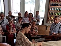Repas d'été à Aubusson; Cité Internationale de la Tapisserie     26/08/2017 11:15 Raymond Tourenne © Les Amis de la Creuse - Les Creusois de Paris        20170826 111528 RT IMG 1838