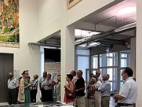 Repas d'été à Aubusson; Cité Internationale de la Tapisserie     26/08/2017 11:32 Raymond Tourenne © Les Amis de la Creuse - Les Creusois de Paris        20170826 113229 RT IMG 1843