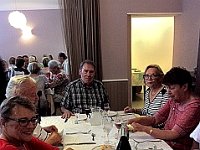 Repas d'été à Aubusson; Déjeuner au "Petit Vattel" à Moutier-Rozeille     26/08/2017 12:58 Raymond Tourenne © Les Amis de la Creuse - Les Creusois de Paris        20170826 125832 RT IMG 1853
