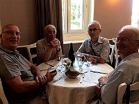 Repas d'été à Aubusson; Déjeuner au "Petit Vattel" à Moutier-Rozeille     26/08/2017 13:01 Raymond Tourenne © Les Amis de la Creuse - Les Creusois de Paris        20170826 130102 RT IMG 1859