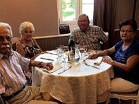 Repas d'été à Aubusson; Déjeuner au "Petit Vattel" à Moutier-Rozeille     26/08/2017 13:01 Raymond Tourenne © Les Amis de la Creuse - Les Creusois de Paris        20170826 130143 RT IMG 1860
