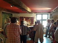 Repas d'été à Aubusson; Atelier AM'Carta    Samsung S7E 26/08/2017 17:32 Gérard Gadaud © Les Amis de la Creuse - Les Creusois de Paris        20170826 173221 GG