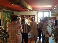 Repas d'été à Aubusson; Atelier AM'Carta    Samsung S7E 26/08/2017 17:32 Gérard Gadaud © Les Amis de la Creuse - Les Creusois de Paris        20170826 173223 GG