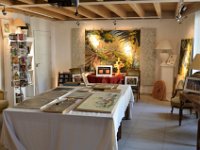 Repas d'été à Aubusson; Atelier AM'Carta    Nikon D7000 26/08/2017 17:57 Gérard Gadaud © Les Amis de la Creuse - Les Creusois de Paris        20170826 175734 GCG 4979