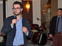 Banquet d'hiver à Paris le 28/01/2018 Benjamin Laporte présente sa startup Onegates    Nikon D7000 28/01/2018 15:28 Gérard Gadaud © Les Amis de la Creuse - Les Creusois de Paris        20180128 152802 AdlC GCG 5912