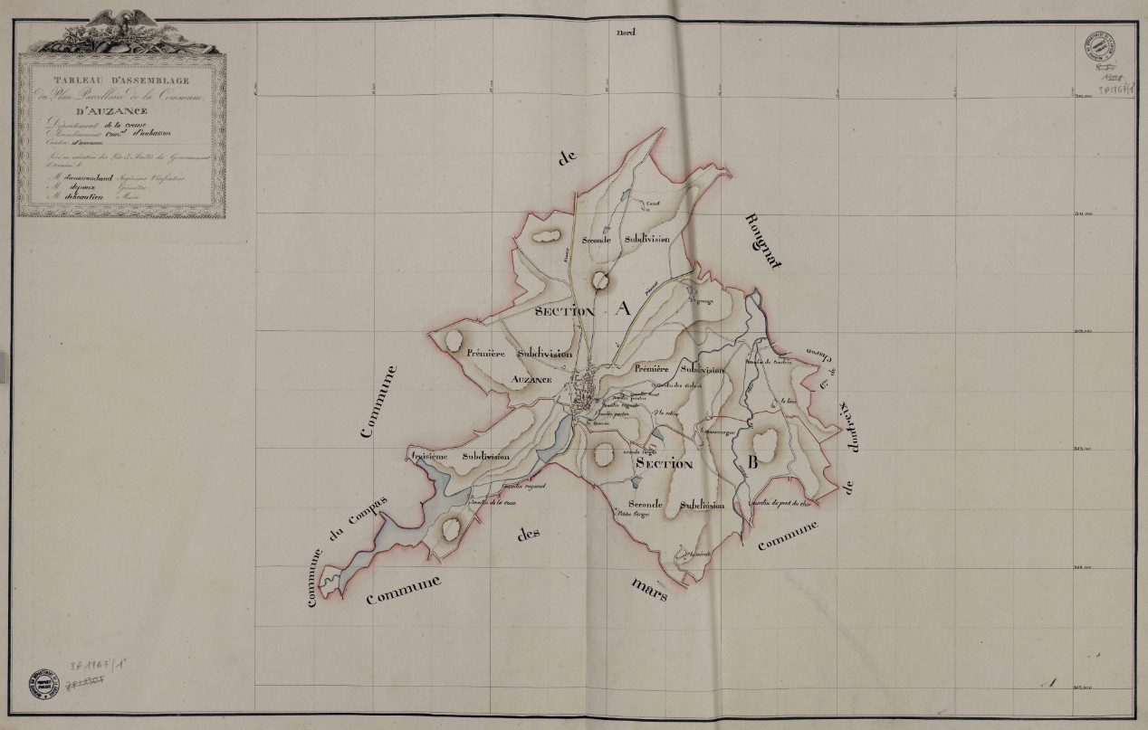 cadastre napoleonien 1810 3P1767 1