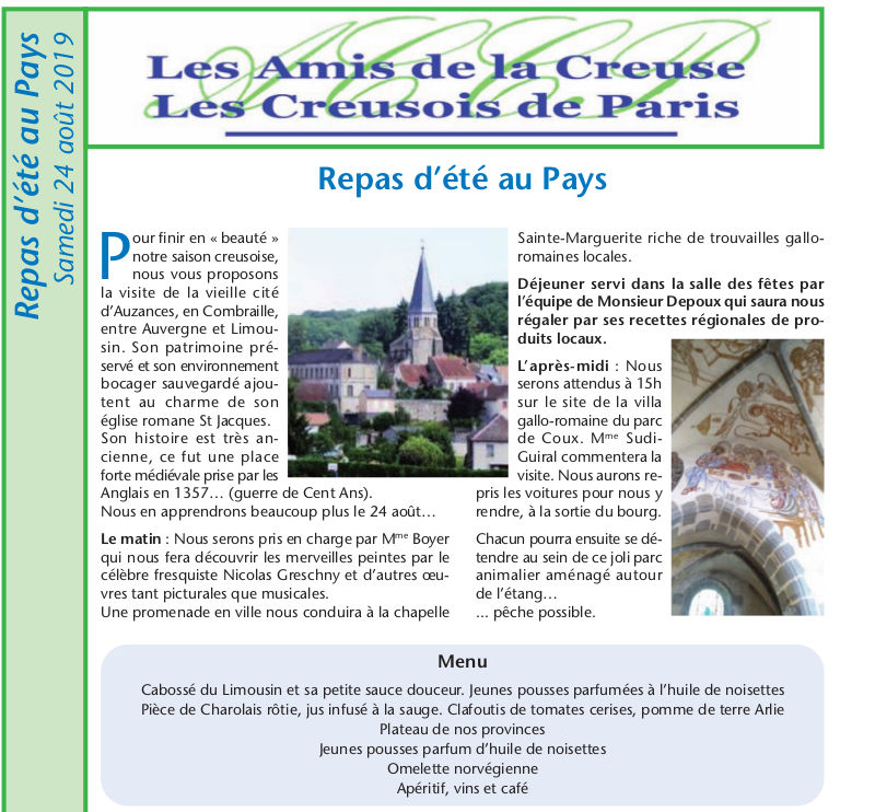 20190824 Repas d ete Auzances