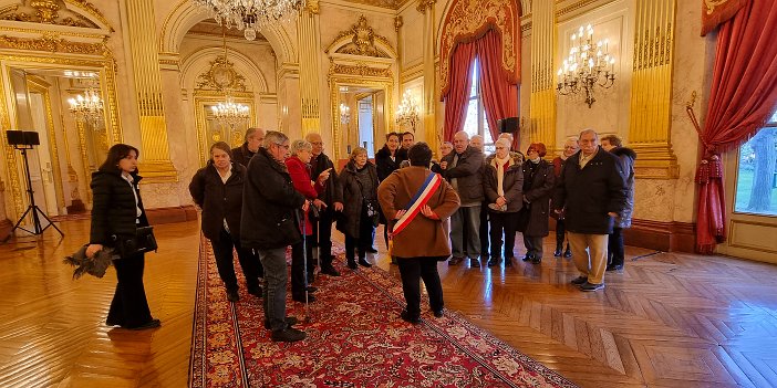 20230228_093355_Visite_Assemblee_Nationale_GG Visite guidée de l'Assemblée Nationale Mme Catherine Couturier députée La France insoumise - Nouvelle Union Populaire écologique et sociale, Creuse (1re...