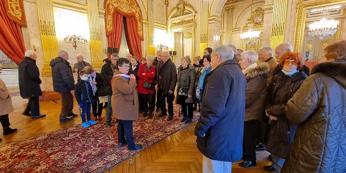 20230228_093409_Visite_Assemblee_Nationale_GG Visite guidée de l'Assemblée Nationale Mme Catherine Couturier députée La France insoumise - Nouvelle Union Populaire écologique et sociale, Creuse (1re...