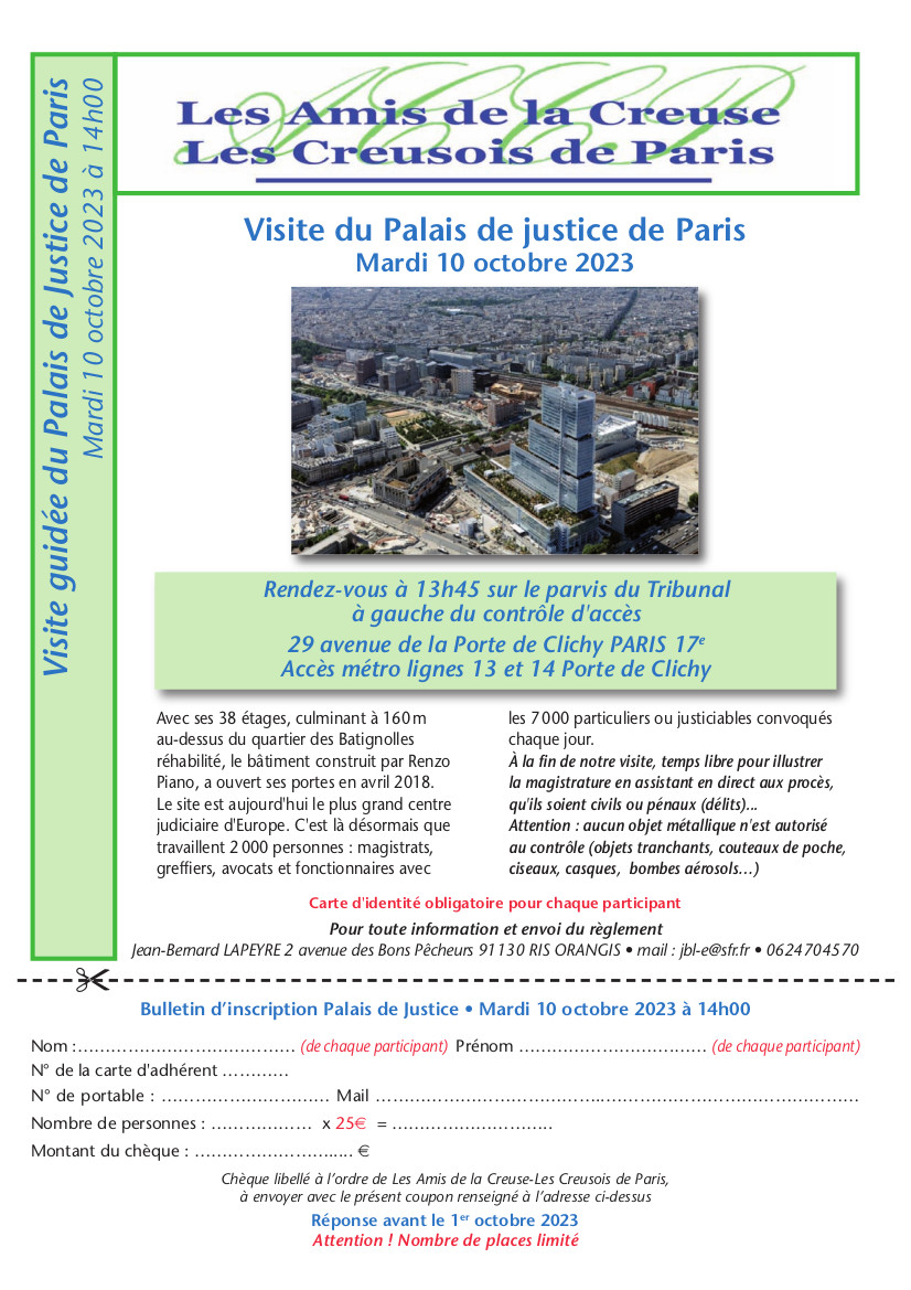 20231010 Visite du Palais de justice de Paris
