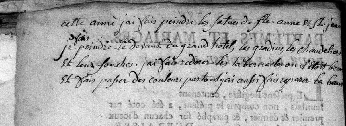 Travaux à l'église Année 1788 Lépaud, Creuse, France